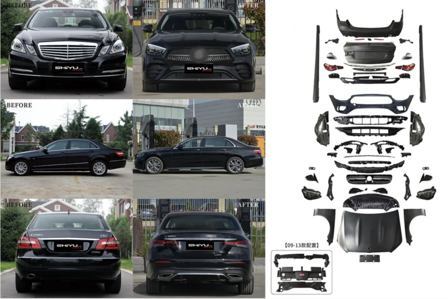 Mercedes E-class W212 2009-2016 Facelift Kit to W213 AMG-Line 2024 Image