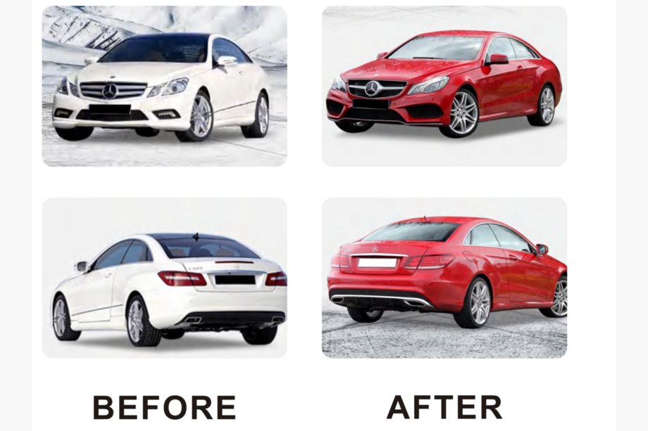 Mercedes E-class coupe C207 2010-2017 AMG Facelift Kit 2017 Image