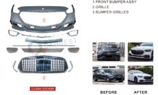 Mercedes C-class W206 2022- Front bumper assembly (Maybach) photo 2