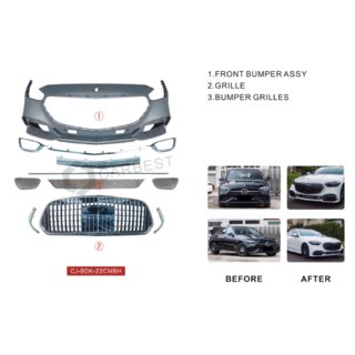 Front bumper assembly (Maybach) Mercedes C-class W206 2022- photo 2