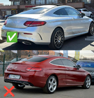 Mercedes C-class W205 2014-2021 Body kit with diffuser for Coupe (AMG C63-design 2018-2021) photo 3