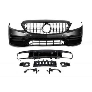 Body kit with diffuser for Coupe (AMG C63-design 2018-2021) photo 1