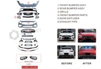 Mercedes CLS C257 2018- Body Kit AMG GTS63 photo 28
