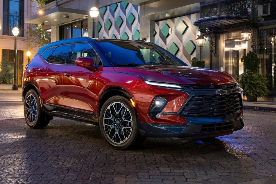 Updated Chevrolet Blazer crossover