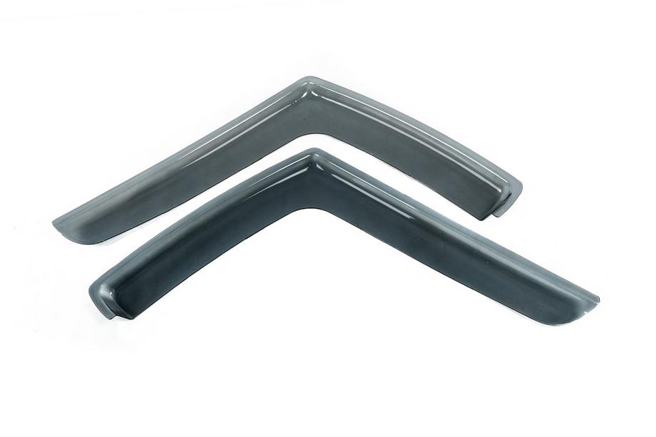Mercedes Sprinter W907/W910 2018- In-channel window deflectors (smoke, 2 pcs, Cagatay) Photo 5