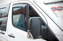 Volkswagen Crafter 2006-2016 In-channel window deflectors (smoke, 2 pcs, Cagatay) photo 4