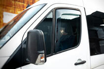 Volkswagen Crafter 2006-2016 In-channel window deflectors (smoke, 2 pcs, Cagatay) photo 3