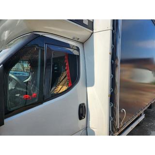In-channel window deflectors (smoke, 2 pcs, Cagatay) photo 2