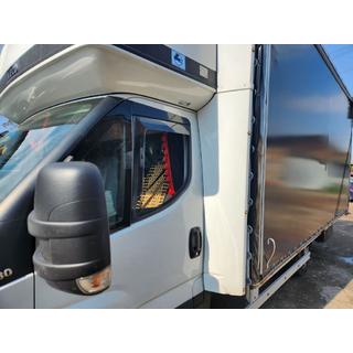 In-channel window deflectors (smoke, 2 pcs, Cagatay) photo 4