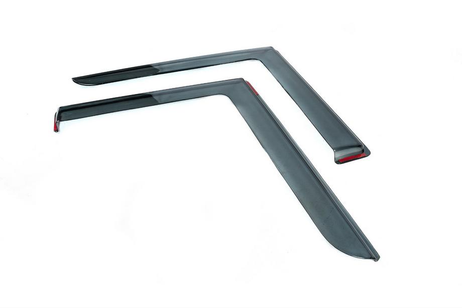 Iveco Daily 2014- In-channel window deflectors (smoke, 2 pcs, Cagatay) Photo 7