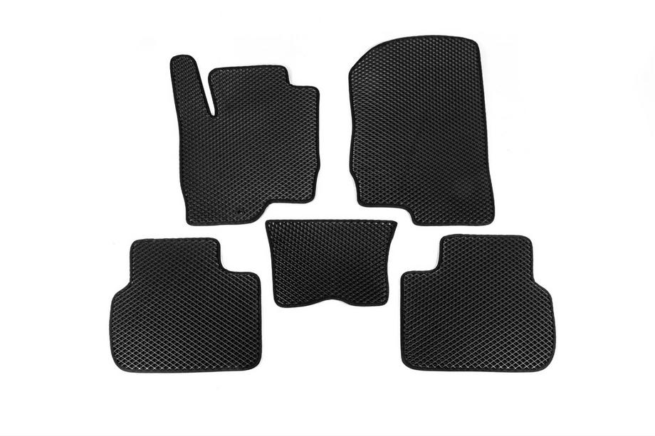 Mitsubishi Colt 2004-2012 EVA Floor Mats (Black) Image