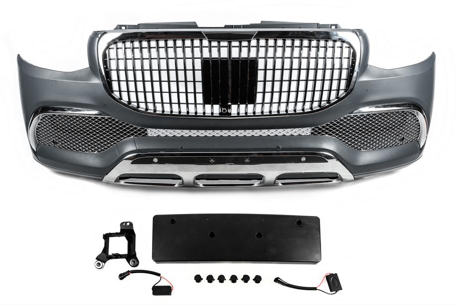Mercedes Sprinter W907/W910 2018- Front bumper with grille (Maybach) Photo 4
