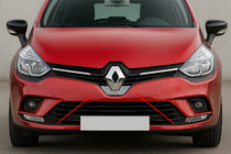 Renault Clio IV 2012-2019 Front Emblem Trim Carmos (Stainless Steel) photo 1