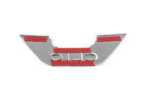 Renault Clio IV 2012-2019 Front Emblem Trim Carmos (Stainless Steel) photo 4