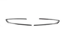 Opel Astra K 2016-2021 Chrome Fog Light Covers Carmos (SD/SW/HB/GTC, 2 pcs, Stainless Steel) photo 2