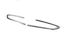 Opel Astra K 2016-2021 Chrome Fog Light Covers Carmos (SD/SW/HB/GTC, 2 pcs, Stainless Steel) photo 3