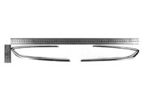 Opel Astra K 2016-2021 Chrome Fog Light Covers Carmos (SD/SW/HB/GTC, 2 pcs, Stainless Steel) photo 5