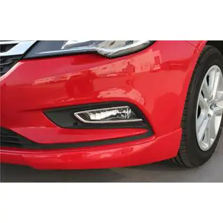 Chrome Fog Light Covers Carmos (SD/SW/HB/GTC, 2 pcs, Stainless Steel)