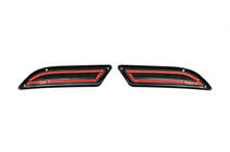 Renault Megane IV 2016-2025 Exhaust Tip Covers Imitation Carmos (2 pcs, ABS+Stainless Steel) photo 3