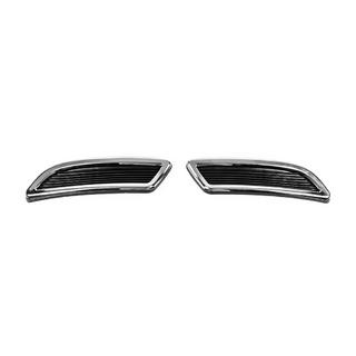 Exhaust Tip Covers Imitation Carmos (2 pcs, ABS+Stainless Steel) Renault Megane IV 2016-2025 photo 1
