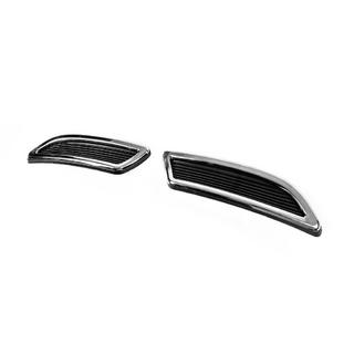 Exhaust Tip Covers Imitation Carmos (2 pcs, ABS+Stainless Steel) Renault Megane IV 2016-2025 photo 2