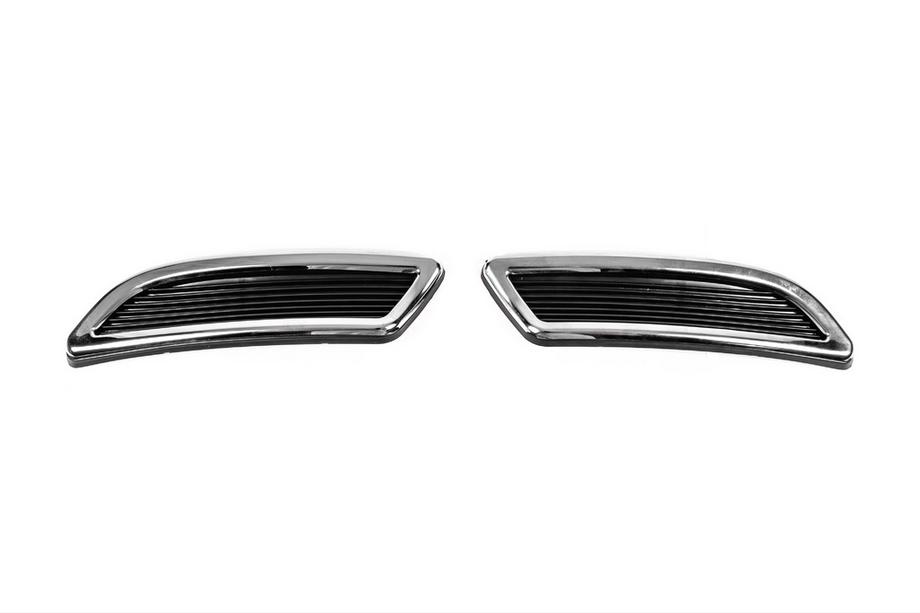 Renault Megane IV 2016-2025 Exhaust Tip Covers Imitation Carmos (2 pcs, ABS+Stainless Steel) Image