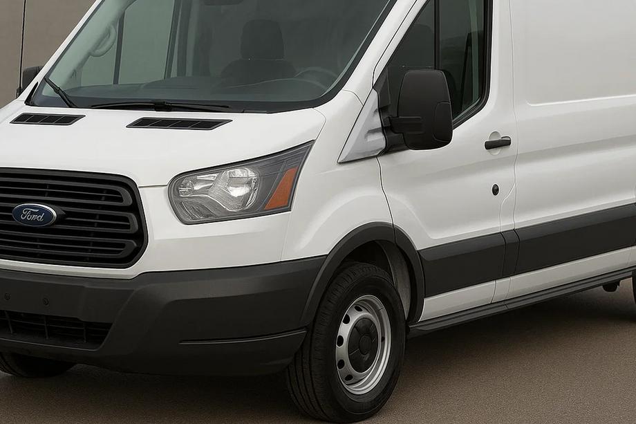 Ford Transit 2014- Mirror Covers Carmos (2 pcs, Stainless Steel) Image