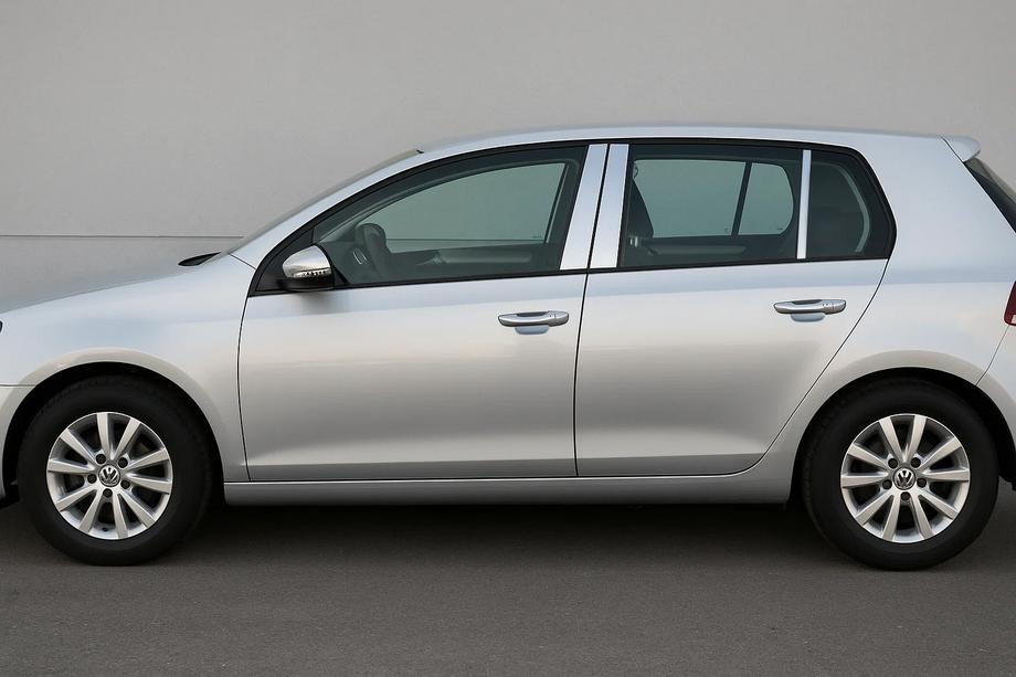 Volkswagen Golf 6 2008-2014 Stainless Steel Door Pillar Covers (6 pcs) Photo 1