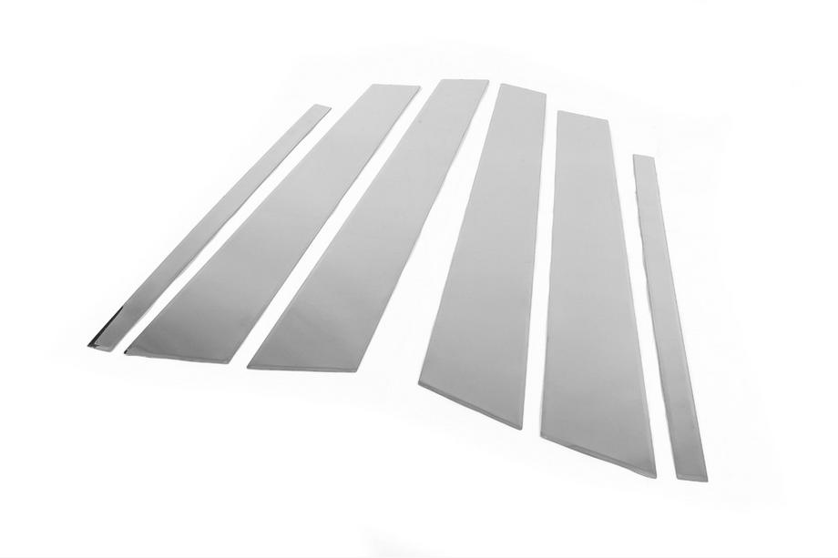 Volkswagen Golf 6 2008-2014 Stainless Steel Door Pillar Covers (6 pcs) Photo 3