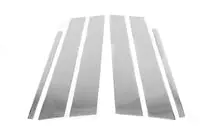 Volkswagen Golf 5 2003-2009 Stainless Steel Door Pillar Covers (6 pcs) photo 2