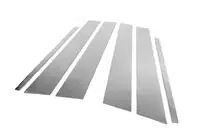 Volkswagen Golf 5 2003-2009 Stainless Steel Door Pillar Covers (6 pcs) photo 3