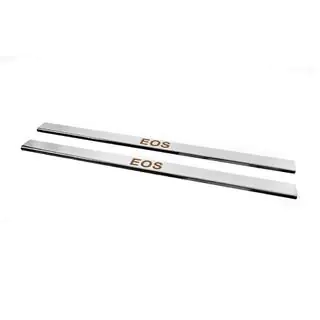 Door Sill Cover Carmos (2 pcs, Stainless Steel) Volkswagen EOS 2006-2011 photo 3