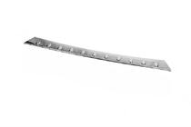 Opel Grandland X 2017- Rear bumper protector stainless steel (1 pc) photo 2