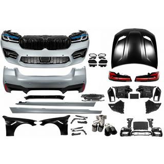 Facelift kit with hood and fenders (for M5 Competition 2021) photo 2