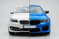 BMW 5 Series F10/F11 2010–2016 G30 M5 2021 Facelift Conversion Kit photo 1