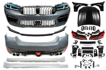 BMW 5 Series F10/F11 2010–2016 G30 M5 2021 Facelift Conversion Kit photo 2