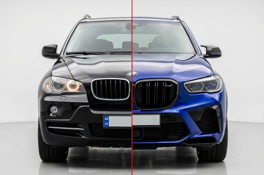BMW X5 E70 2007-2013 Facelift Body Kit to X5M F95 2019 Image