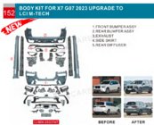 BMW X7 G07 2019- M-Performance body kit with grille (2023+) photo 2