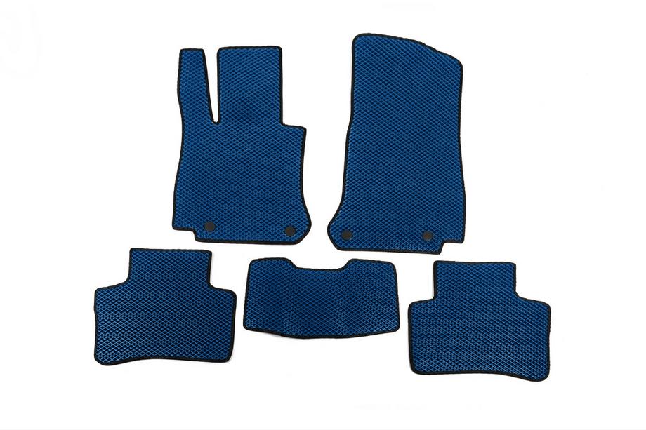 Mercedes GLC X253 2015-2022 EVA Floor Mats (Blue) Image