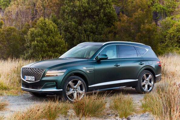 The Genesis GV80 crossover is the embodiment of luxury and high technology