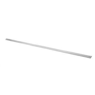 Trunk trim cover above license plate (long) stainless steel photo 2