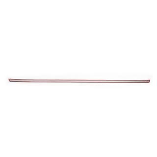 Trunk trim cover above license plate (long) stainless steel photo 3