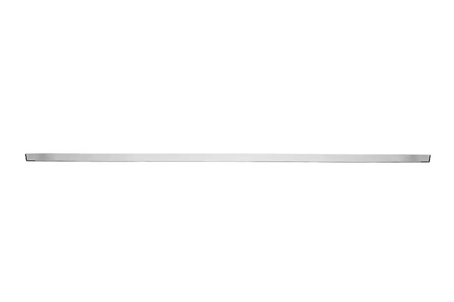 Volkswagen Tiguan 2016-2023 Trunk trim cover above license plate (long) stainless steel Image