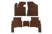 Kia Sorento II XM 2009-2014 Floor Mats 2009-2012 (EVA, Brown) photo 1