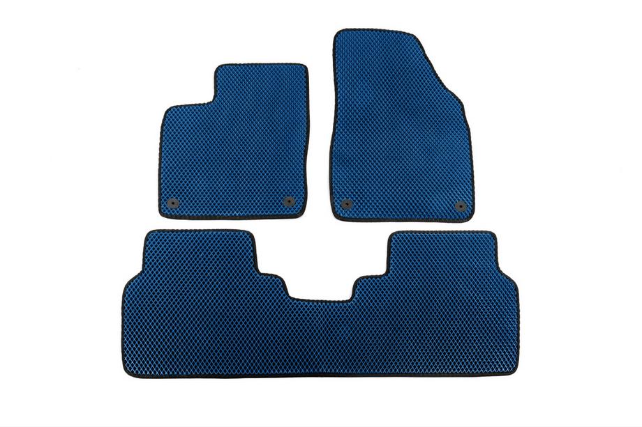 Audi Q4 e-Tron 2021- EVA Floor Mats (Blue) Image