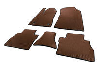 Toyota Tundra 2007-2021 EVA Floor Mats (Brown) photo 2