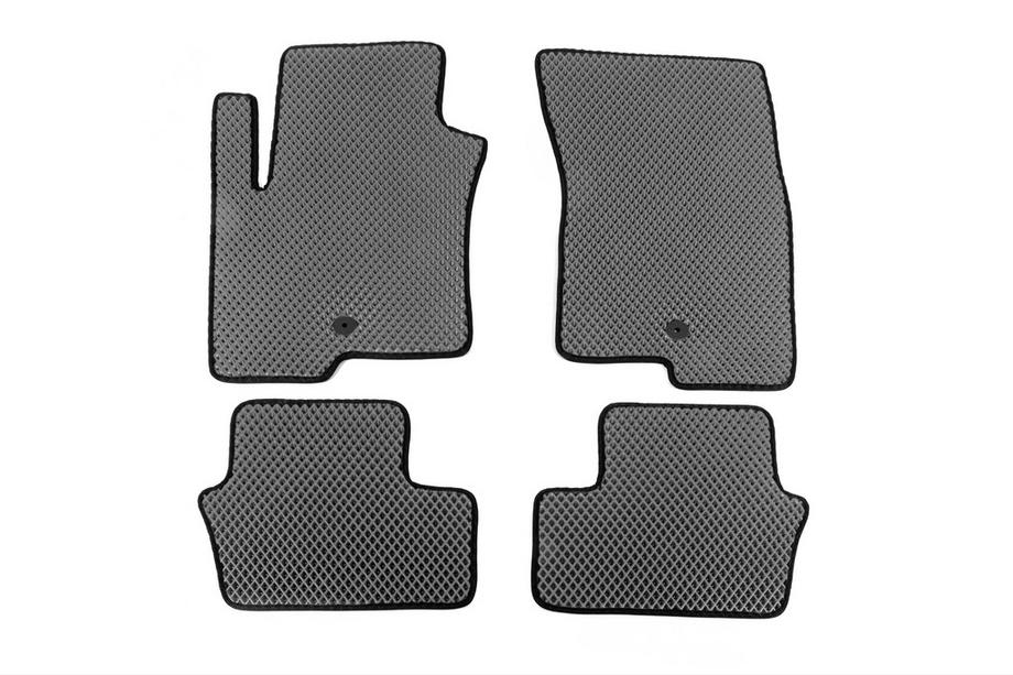 Jeep Compass 2006-2016 EVA Floor Mats (Gray) Image