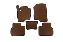 Mitsubishi Colt 2004-2012 EVA Floor Mats (Brown) photo 1