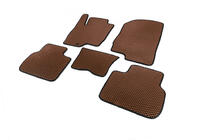 Mitsubishi Colt 2004-2012 EVA Floor Mats (Brown) photo 2