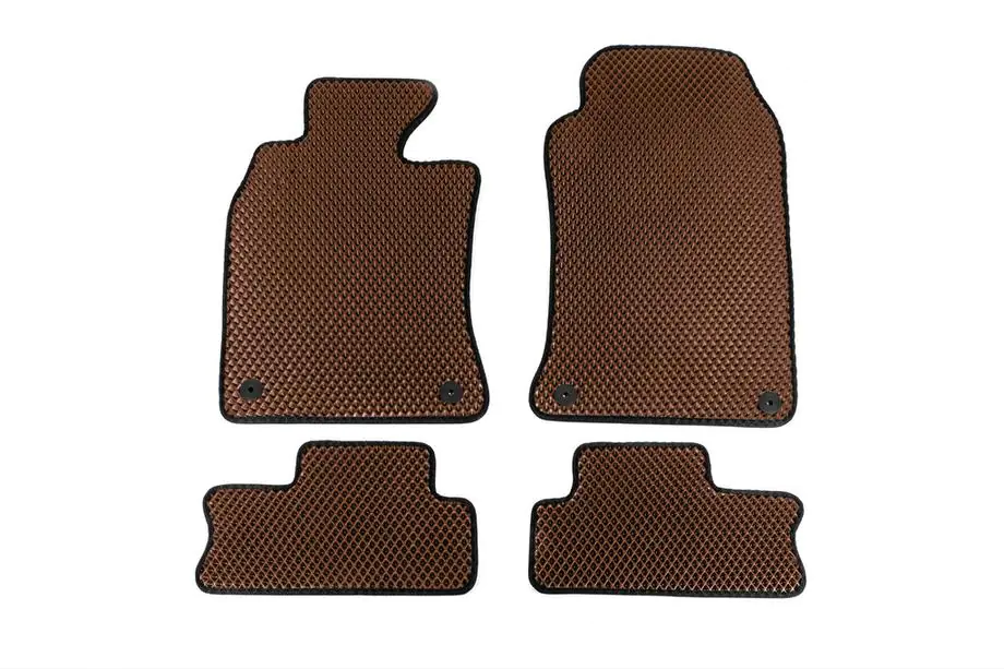 Mini Cooper R56/57 2006-2014 EVA Floor Mats (Brown) Image
